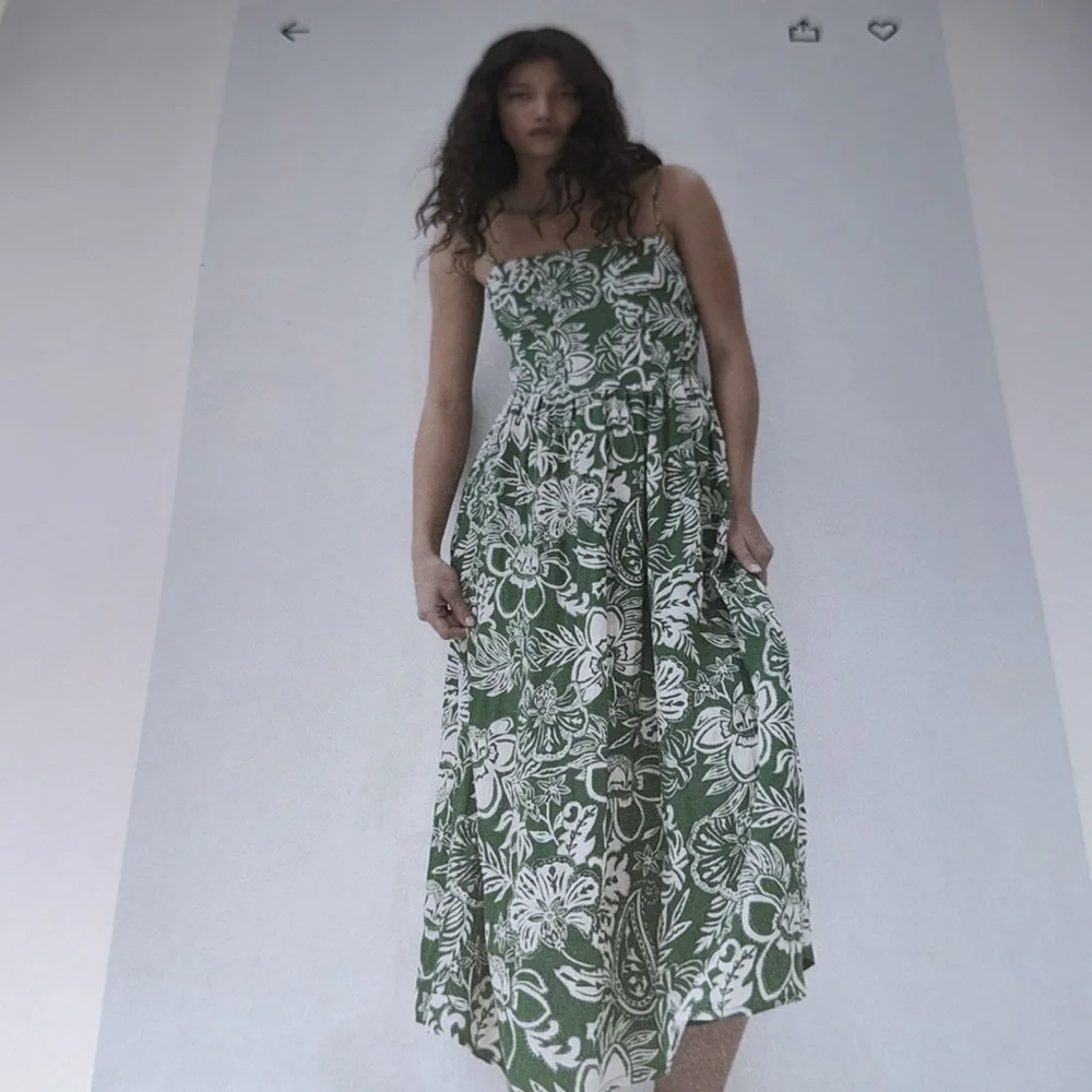 H&M DRESS, MIDI, STRAPPY, SIZE X-LARGE - Picture 6 of 10